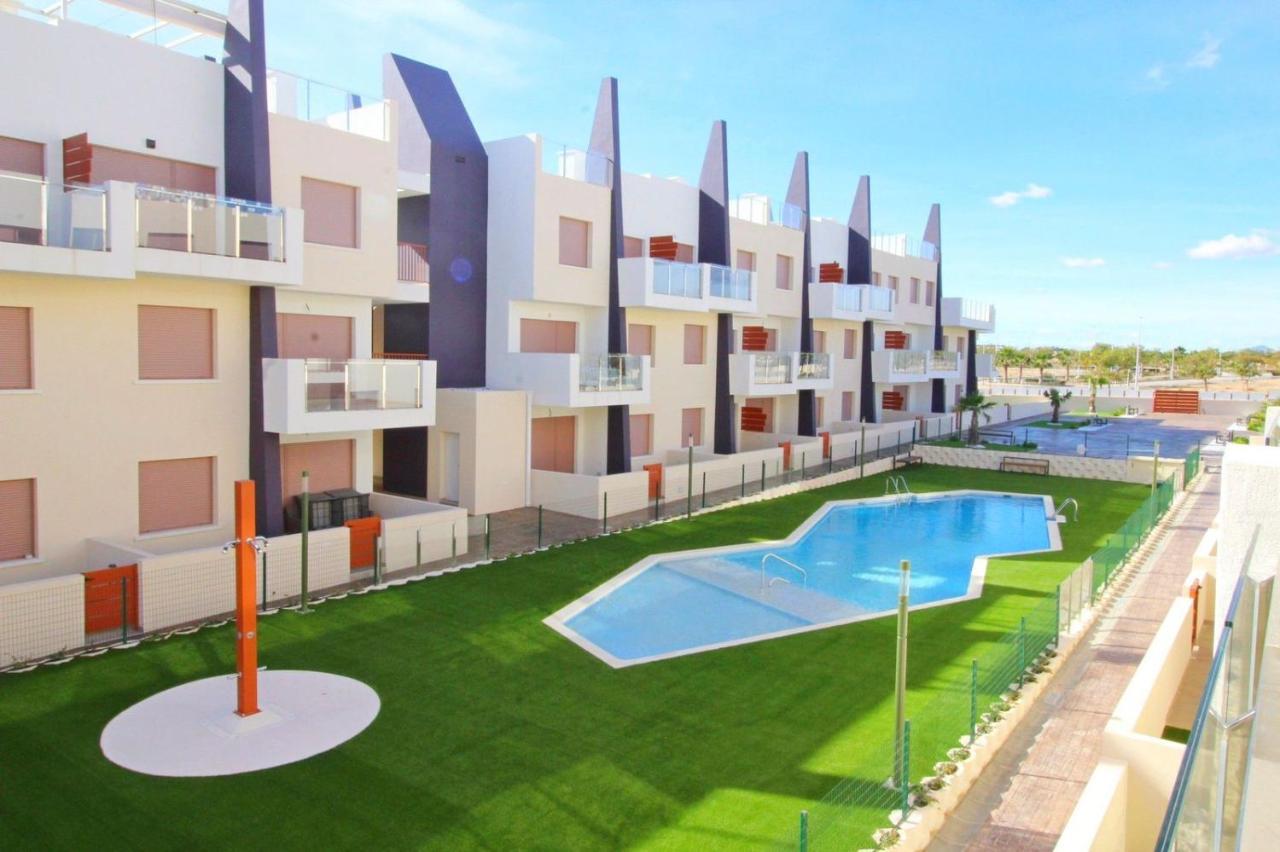 Bianca Beach 222 - Mil Palmeras, Vista Piscina Y Mar Torre de la Horadada Bagian luar foto